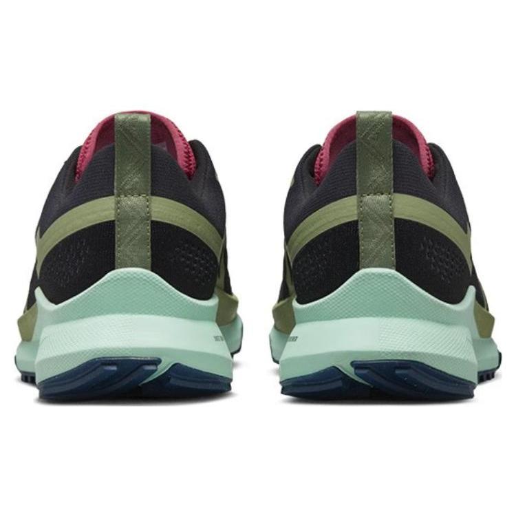 Новые Nike React Pegasus Trail 4 Черный Мятный Пена Аллигатор DJ6158-004