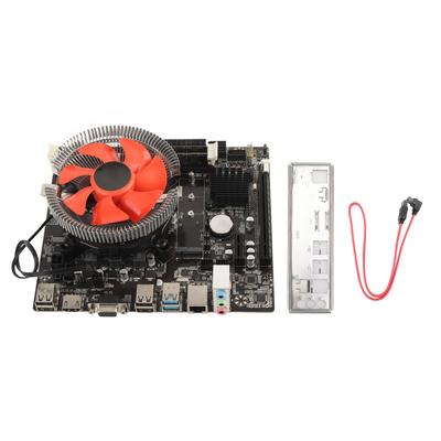 Комплект материнской платы B75 I5 3470 CPU 8G DDR3 материнская плата CPU Combo с вентилятором для настольного компьютера ПК