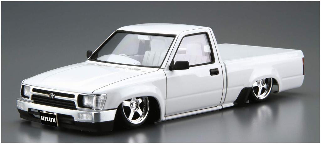 Aoshima Bunka Kyozai Серия 'Тюнингованные Автомобили' № 41 Toyota RN80 Hilux Custom 1995 Пластиковая Модель для Сборки Co., Ltd. 1/24 Нет.