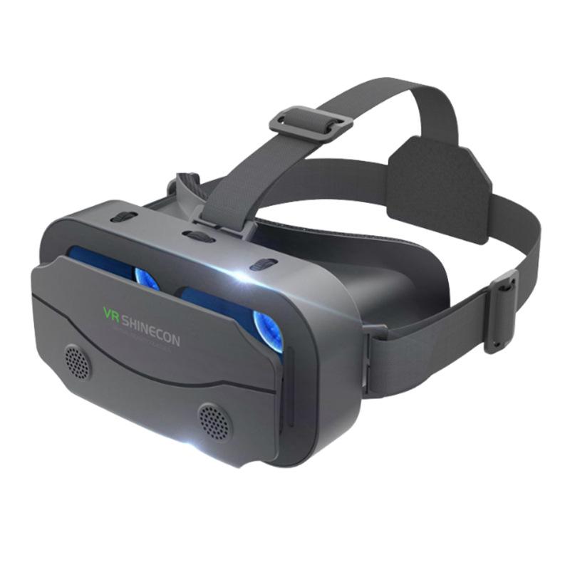 Мобильные 3D VR очки-шлем для фильмов и игр со стереозвуком и соматосенсорными функциями