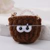Mini Candy Color Yarn Bag Pendant with Cartoon Doll