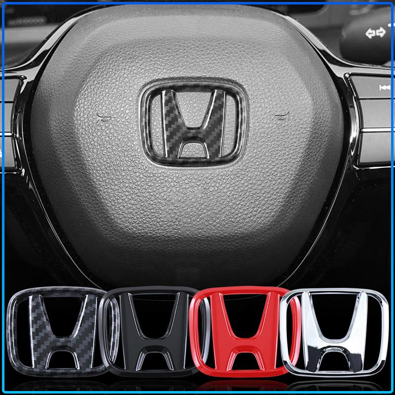 1 шт. ABS Наклейка на центр руля автомобиля Для Honda Civci CRV Accord Mugen Prelude FIT City CRZ CRX Jazz D-серия B-серия H