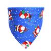 Puppy,Kitten Santa Claus Patten Christmas Pet Decor Cats Triangular Scarf Dogs Bandanas Pet Costume
