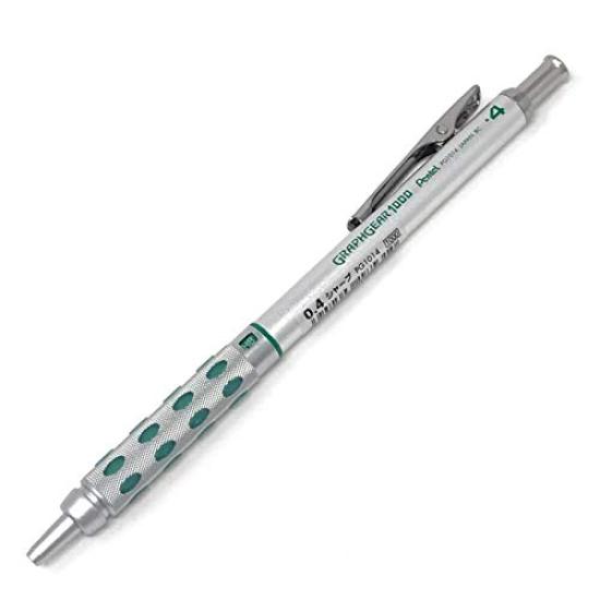 Pentel Graph Gear 1000 Mechanical PG1014 Pencil, 0.4mm, 5-Piece Set,