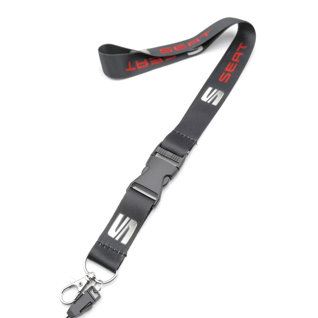 wszp1 Mobile Phone Neck Strap Lanyard Keychain For Seat Cupra Ateca Ibiza 6j 6f Leon Mk3 Mk2 FR Cordoba Exeo Arona Toledo Accessories