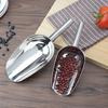 Многоцелевая лопата из нержавеющей стали, сверхпрочная, для льда, продуктов питания, корма для животных, устойчивая к ржавчине и легко моющаяся