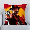 R-Red Dead Redemption Чехол Для Наволочки Подушки 45X45 Короткий Плюш Наволочка 40*40 Подушки Для Садовых Кресел Декоративные