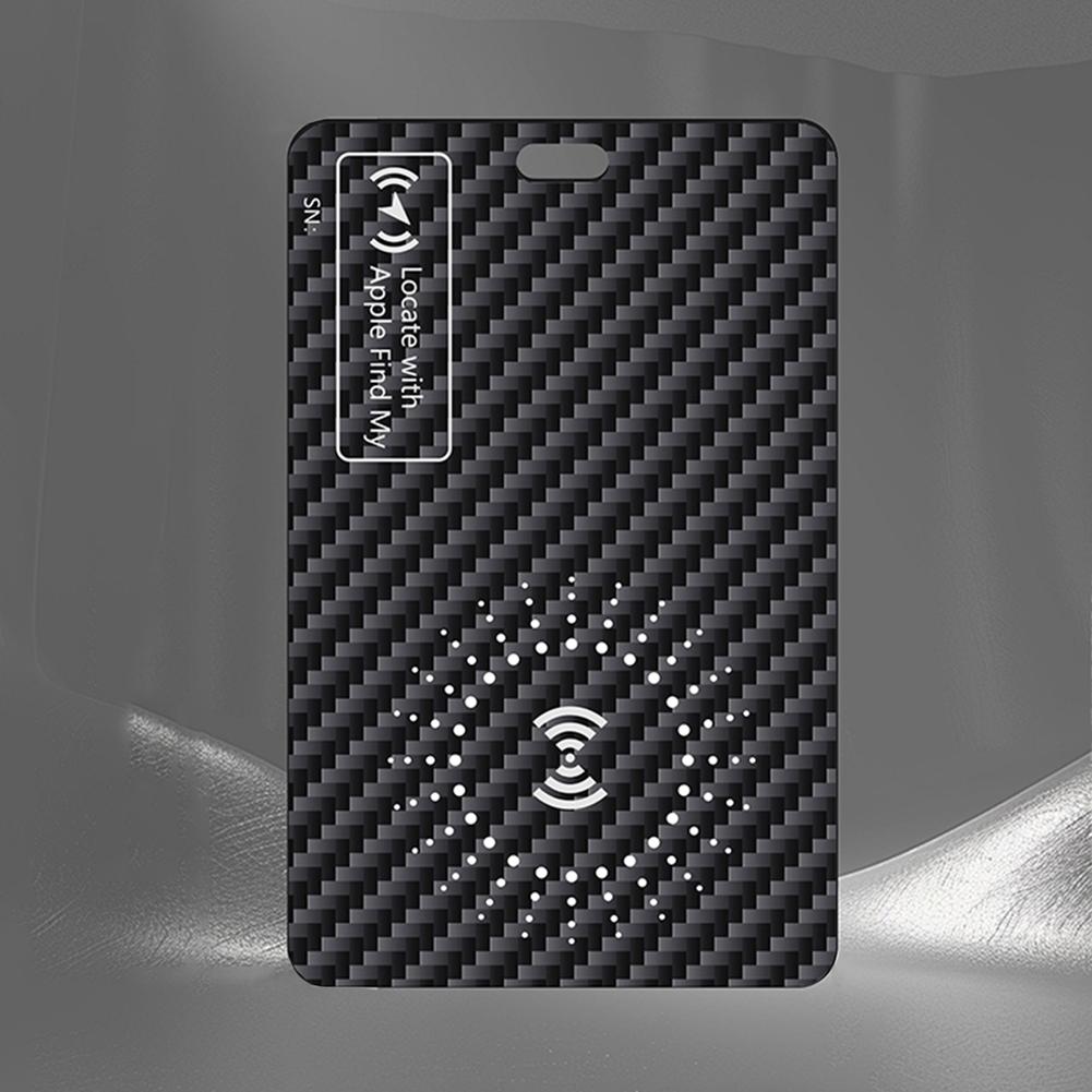 Ультратонкая карта-трекер Беспроводная зарядка Работает с Apple Find My Водонепроницаемость IPX68 Ультратонкий трекер Ключи Чемодан Сумка Локатор