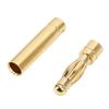 4 мм Позолоченные Штекер-папа Штекер-мама Разъемы типа «банан» для RC ESC Аксессуар для аккумулятора