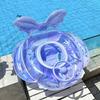 Mermaid Pool Float Mermaid Tail Shaped Inflatable Swimming Ring with Seat Infant Pool Floaties for Baby Girls Boys Toddlers