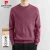 Pierre Cardin Мужской утолщенный вязаный свитер с круглым вырезом