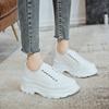 McQueen canvas board shoes spring and autumn summer new thick-soled muffin small breathable casual shoes