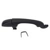 Exterior Door Handle Black Car Outside Door Handle Replacement for Town Country Limited Platinum LX