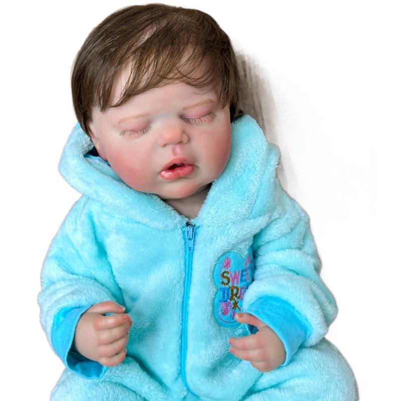 50 см моющаяся реалистичная мягкая расписанная вручную кукла-реборн для детей