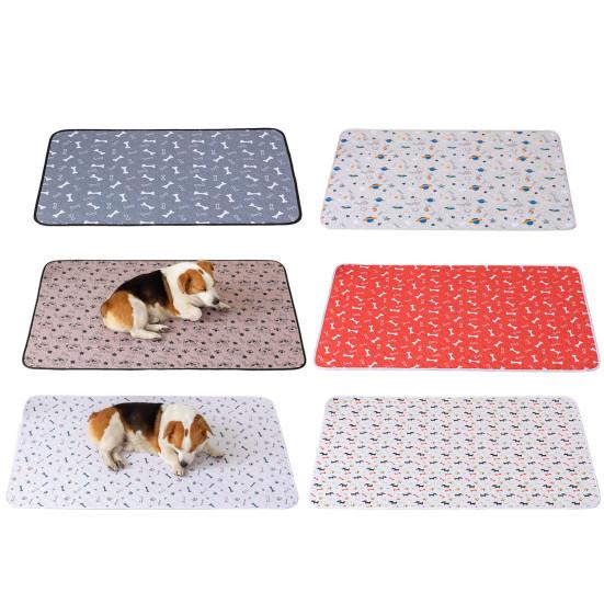 Многоразовая моющаяся пеленка для щенков, нескользящая, супервпитывающая, непромокаемая, для пола, манежа, клетки, родильного ящика