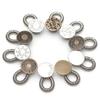 Detachable Jeans Waist Adjustment Buckle Metal Button Extender for DIY Pants Jeans Free Sewing Waist Extenders Buttons