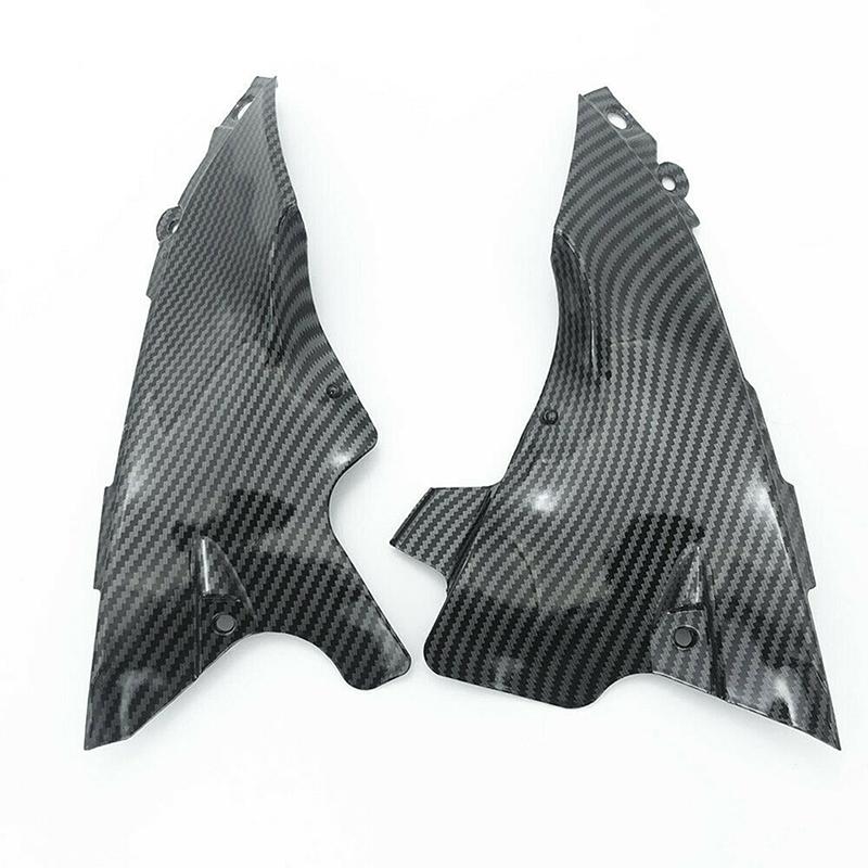 Накладка на воздухозаборник из углеродного волокна для Yamaha YZF R1 2004 2005 2006, модификация мотоцикла, передняя боковая панель, отделка приборной панели, защитная рамка