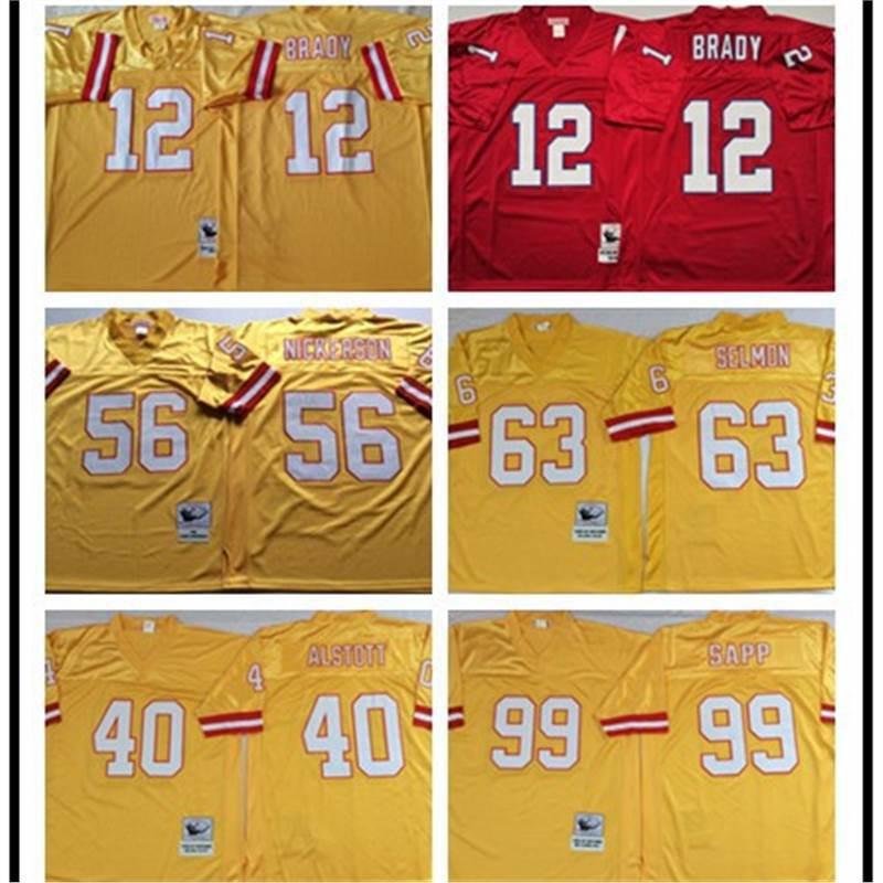 Регбийка Tampa Bay Buccaneers Зал Славы Винтажная Ретро Спортивная форма Мужчины Женщины