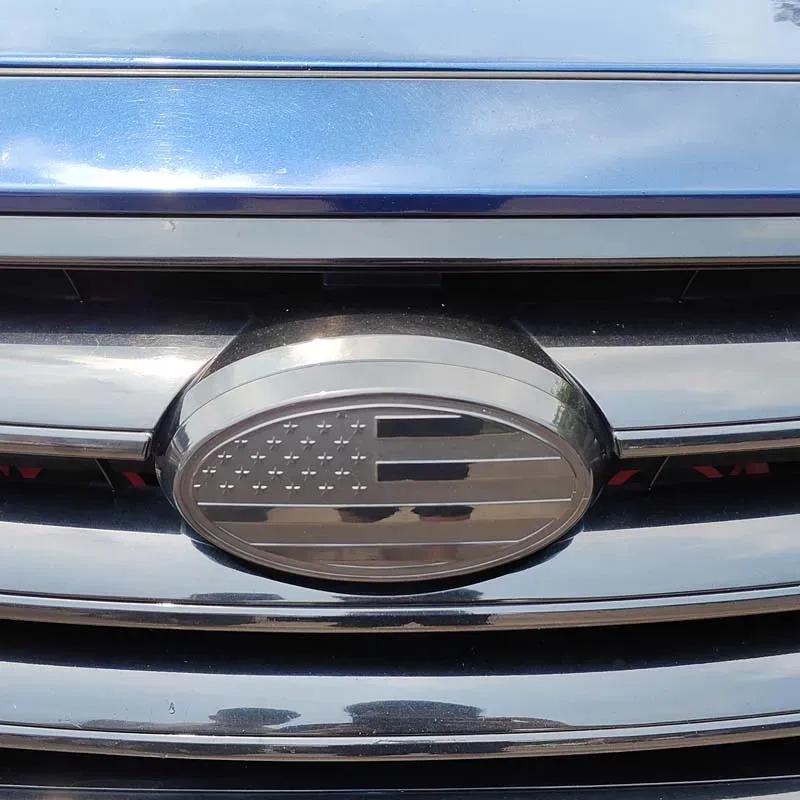 Для Subaru Legacy 2015-2024 ABS Черный Декоративная наклейка-крышка на переднюю рамку автомобиля Автоаксессуары