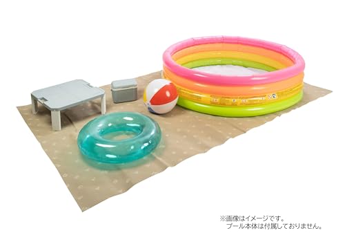 Captain Stag Уличный коврик для бассейна, 300 x 180 см, Хаки, UB-3085