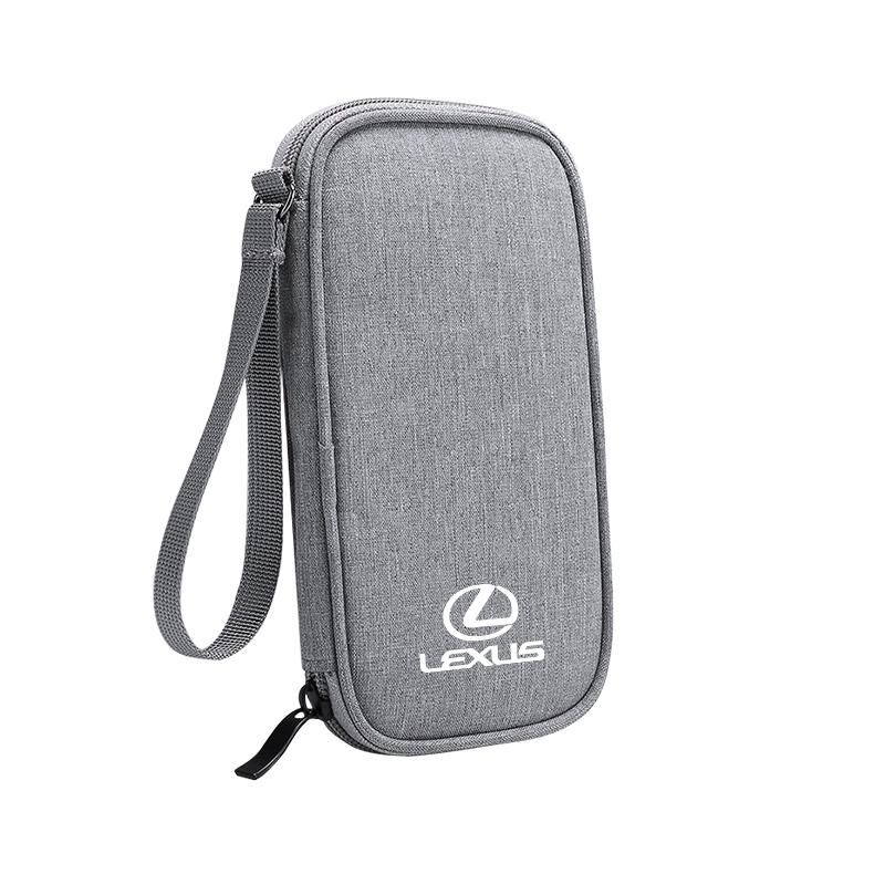 Car Key Bag ID Card Earphone Charger Storage Box For Lexus F-SPORT ES RX NX LS UX LM LX GX LC RZ IS CT GS RC HS SC TX LBX IS300