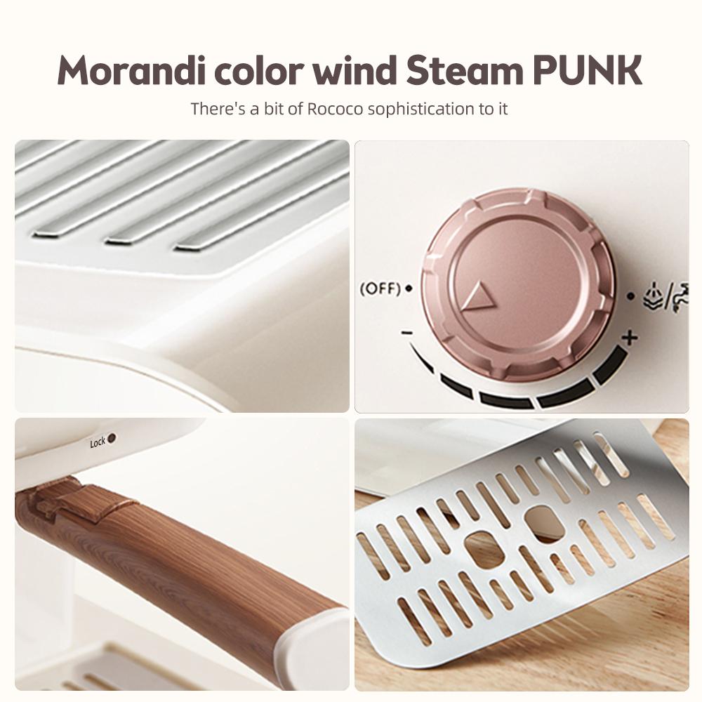 Эспрессо-машины для дома, эспрессо-машина из нержавеющей стали, 20 бар, с паровой трубкой для вспенивания молока, 0,8 л