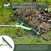 1 Unit 66 Inch Carbon Steel Thatch Rake Professional Dual Sided Debris Extraction head+170cmpole