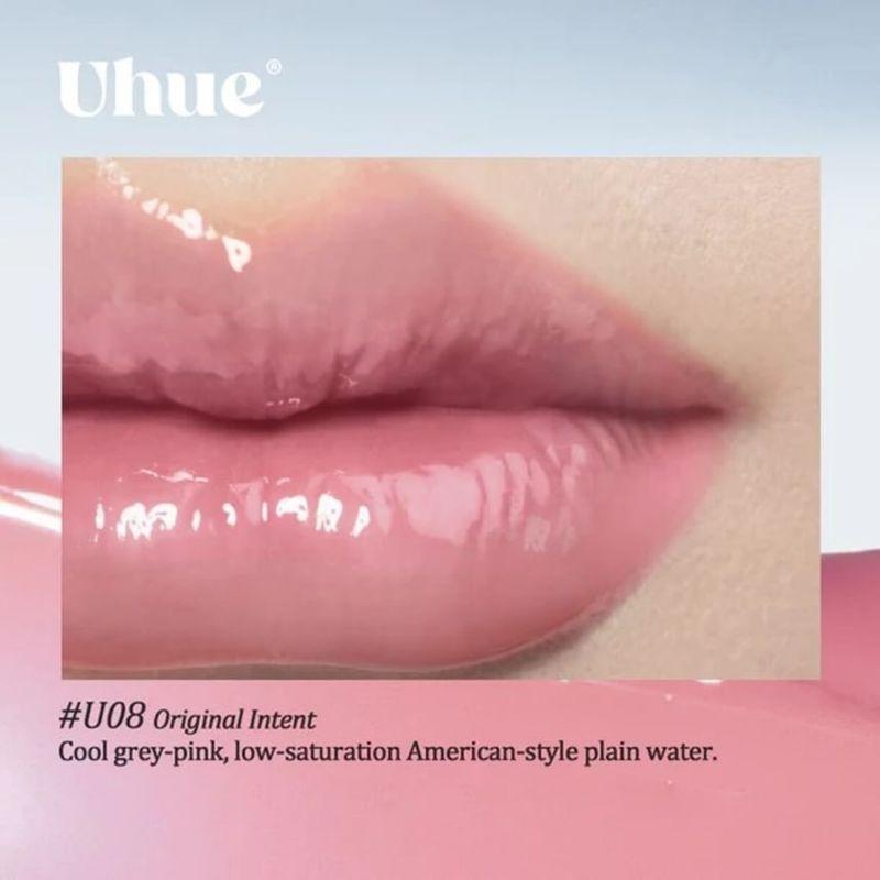 Uhue - Серия On Stage 6D Алмазный Зеркальный Блеск для Губ - U07-U09