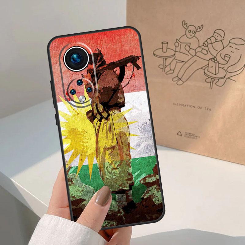 Флаг Курдистана Чехол для Honor Magic 7 Lite 5 6 8 Pro Для Honor 400 200 90 70 50 X8c X8b X9a X9b X9c X9d Win