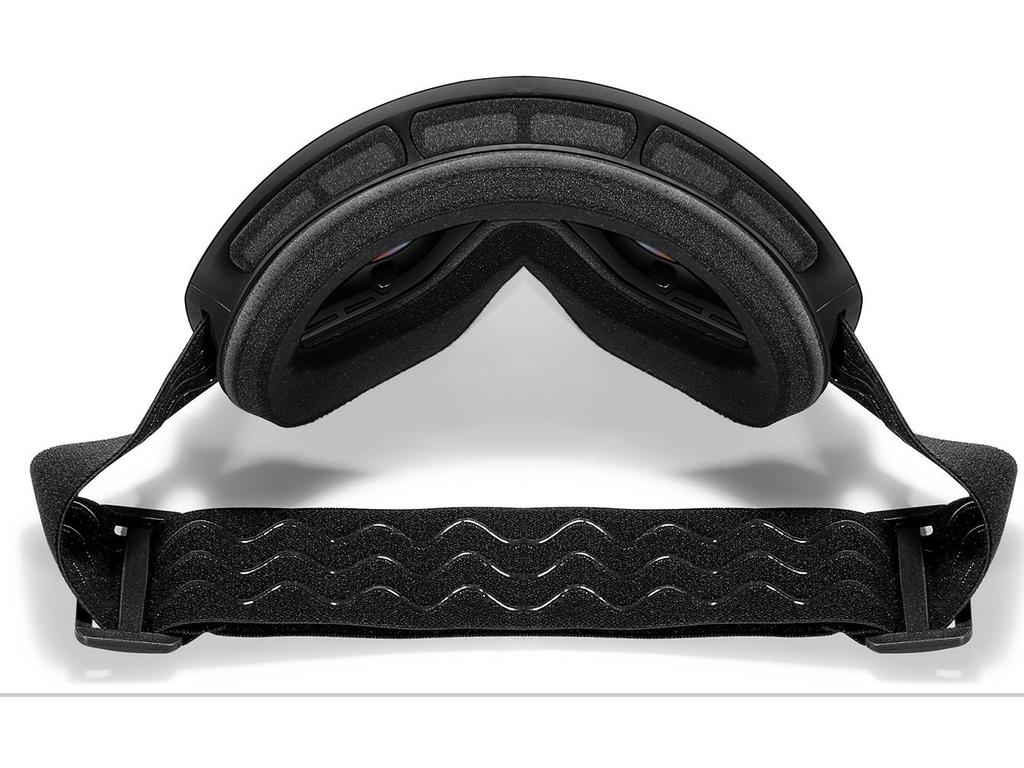 Высококачественные противотуманные горнолыжные очки со сферической линзой в форме запятой