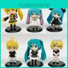 Hatsune Miku Pvc Model Doll With Articulated Pose For Gift And Display