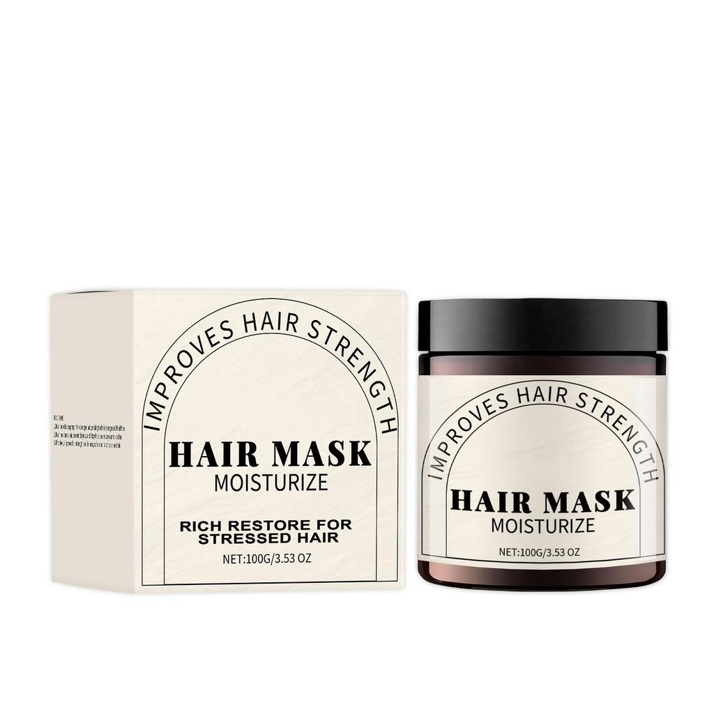Hair Mask, Healthy Hair Repairs Split Ends, Dry, Damaged Hair, Deep Moisture Smooth Mask For Women And Men