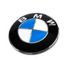 Genuine BMW Parts Import from 82mm Emblem Set Genuine Replacement and 51148132375 (Direct Germany) (Includes Grommets, Tool, Instructions)