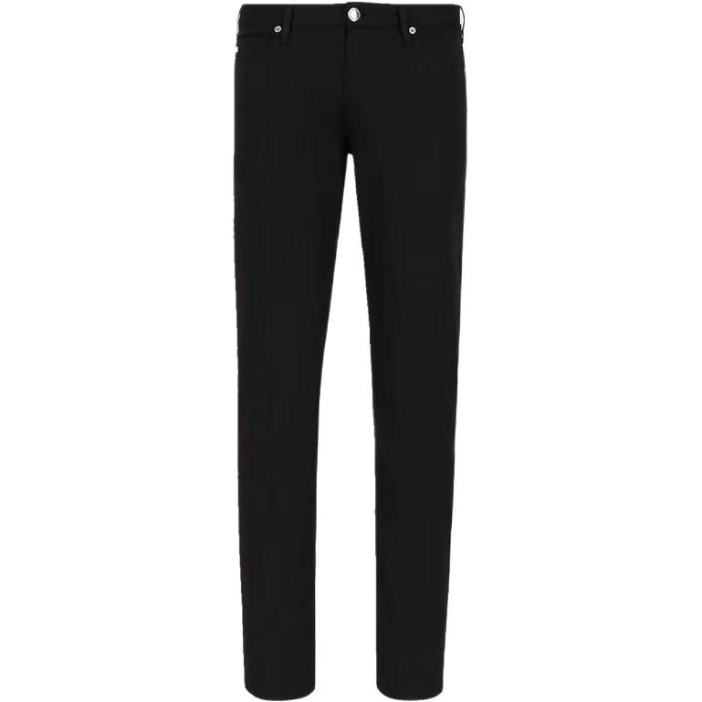 Emporio Armani J06 Gabardine с комфортной эластичностью Узкий крой Брюки 8N1J06-1GN0Z-0999