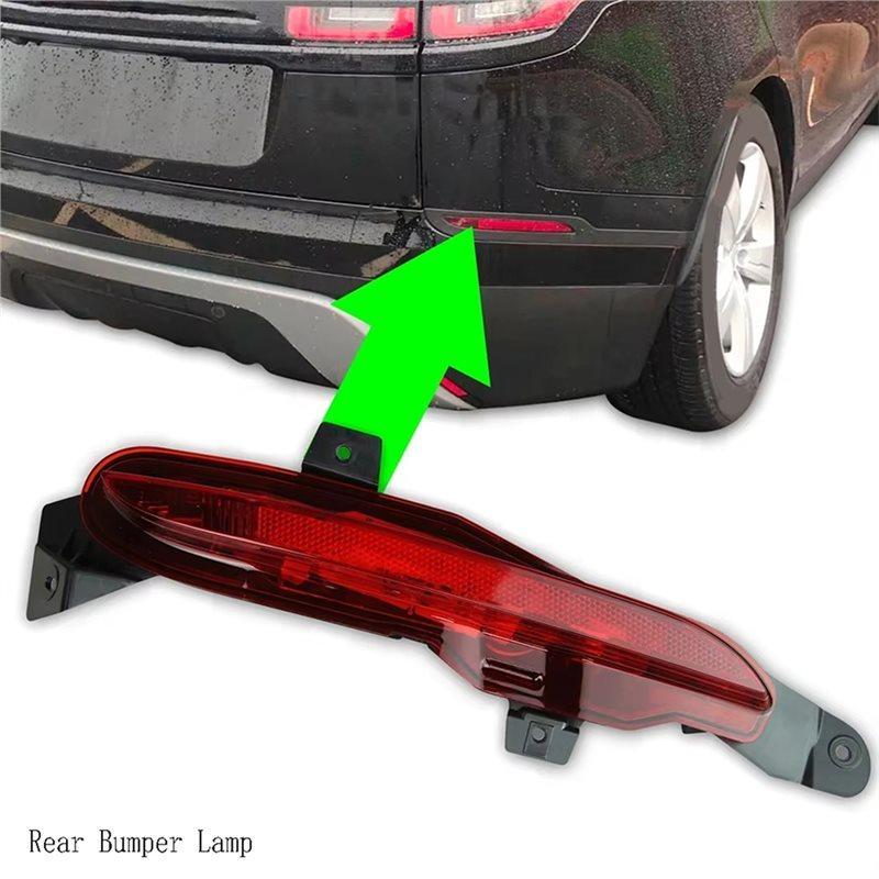 Fog Lamp Reflector Light For Land Rover Range Rover Velar 2017- 1 Pair Rear Bumper Light LR093439 LR093440