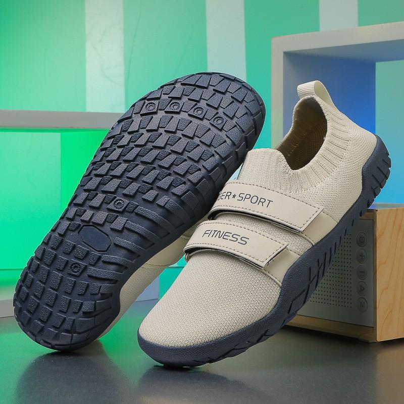 Unisex Indoor Training Shoes Weightlifting Squats Yoga Treadmill Breathable Low-Cut Gym Sneakers With Non-Slip Rubber Sole
