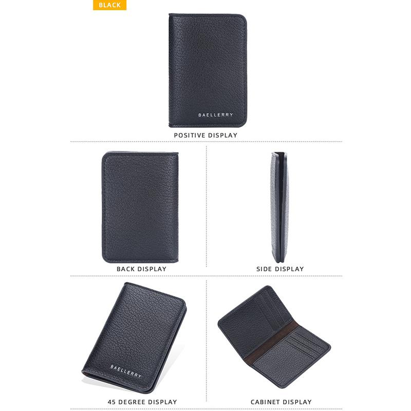 Тонкий складной кошелек мужской из мягкой кожи, мини-кошельки для карт, тонкий кошелек для карт, маленькие сумки для женщин, мужской кошелек