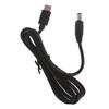 Мужской кабель питания Type-C на DC5521, USB C на 5.5x2.1 мм Мужской провод блока питания Разъемы-бочонки Зарядная линия