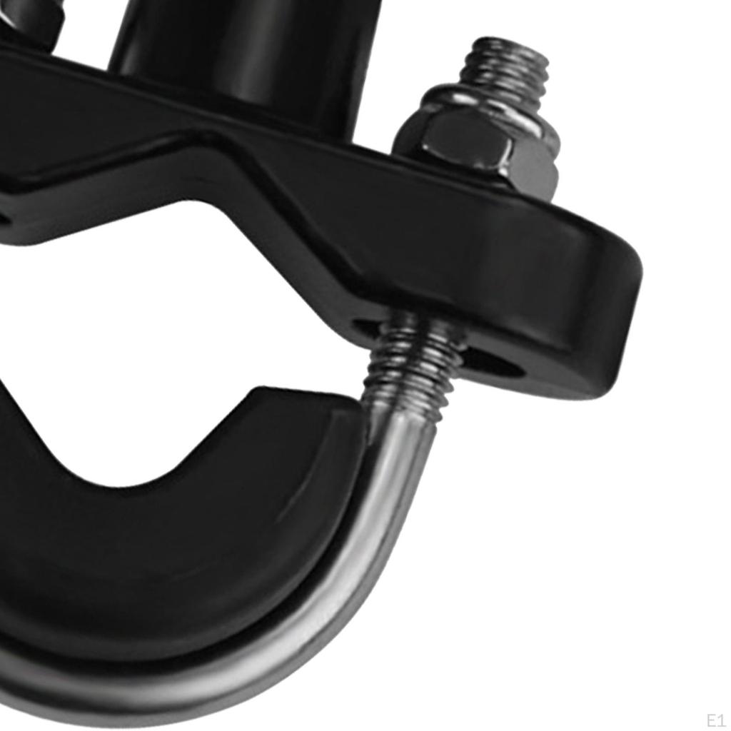Motorcycle Handlebar U Bolt Mount Base Kit Accessory 2.2cm Ball for Rails 0.5'' To 1.25'' Diameter