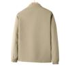 Мужская осенняя куртка в стиле business casual с воротником-стойкой - Универсальная легкая куртка для среднего и пожилого возраста.