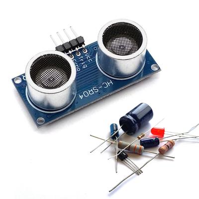 10-1 шт. HC-SR04P HC-SR04 Ультразвуковой модуль измерения дальности Модуль датчика измерения дальности 3-5,5 В Широкий диапазон напряжения Производительность сильнее