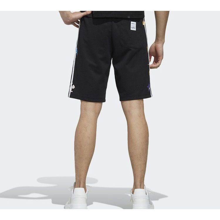 adidas Спортивные шорты Neo с боковой полосой, мужские, черные, FM0322