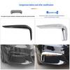 Manshi Front Fog Light Cover for BMW 5 Series 525Li/530Li - Decorative, Bright Trim Strip