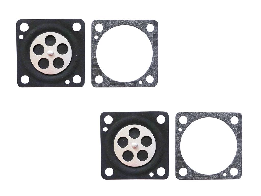 Диафрагма и прокладка дозатора карбюратора, подходящие для карбюратора Mitsubishi T110 140 180 200 Nikki (2 в упаковке)