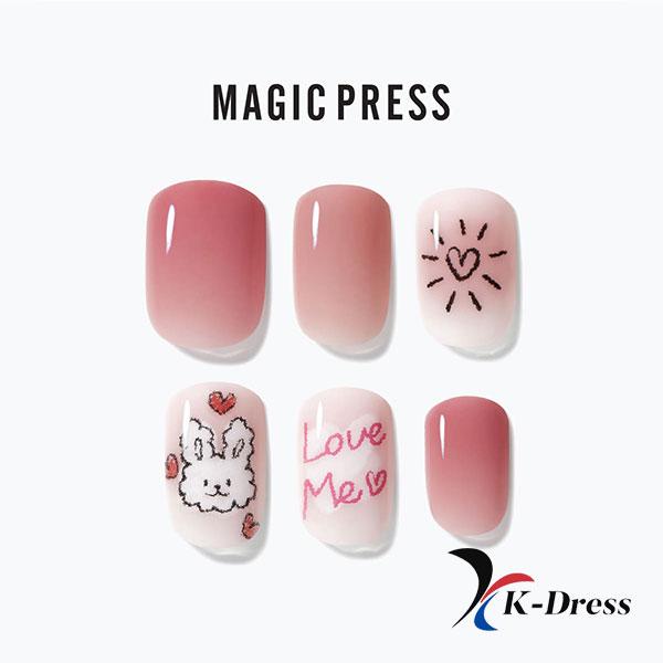 Любовь Кролик (Обычный раунд) Типсы Magic Press Dashing Diva