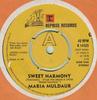 7inch Record MARIA MULDAUR - Sweet Harmony K14425 Reprise Records 1976 UK Rock Used