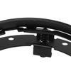 2pcs Headlight Retaining Rings for Wrangler JK 2007 To 2018 7" Round Headlight Ring Headlamp Mounting Bracket Retention Bezel Ring