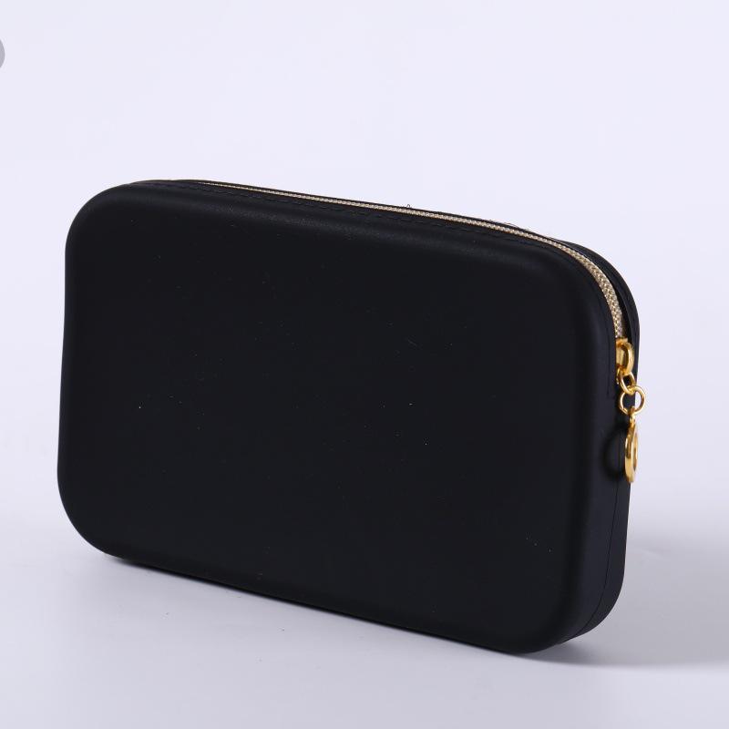 Silicone Storage Bag with Zipper for Phone Cables