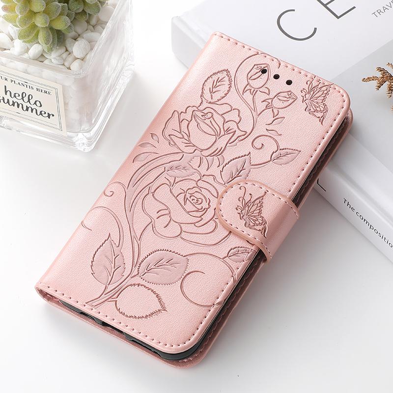 Case For Poco X7 Pro X6 X5 X3 NFC M6 M7 Pro 5G M5S C71 C85 C75 C51 C61 C65 F7 F8 Ultra 3D flower wallet Card Slot Book Cover