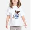 Summer New Super Mom  Girl Tshirt Fashion Boys T Shirts Mother and Baby Love Life Lovely Printing Kawaii Summer Polyester Fabric
